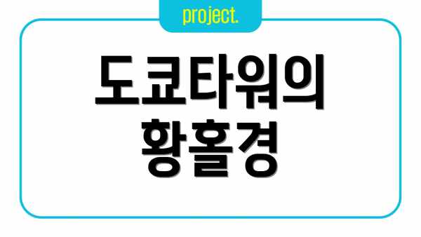 도쿄타워의 황홀경