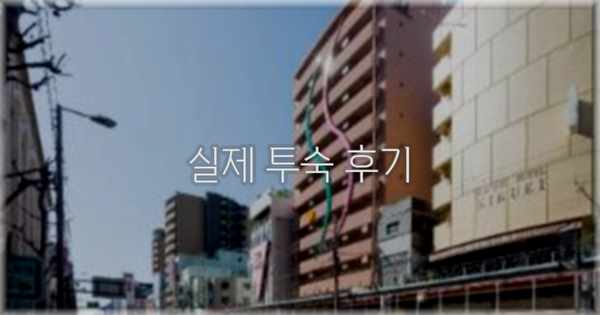 💬 실제 투숙 후기
