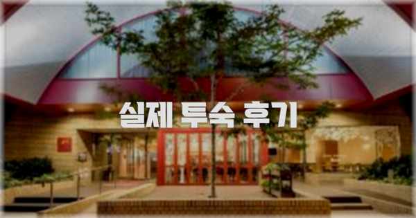 💬 실제 투숙 후기