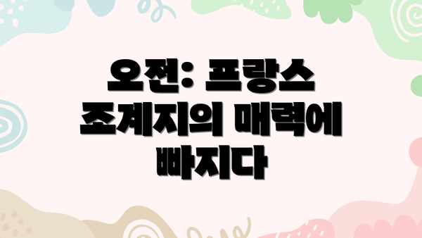 오전: 프랑스 조계지의 매력에 빠지다