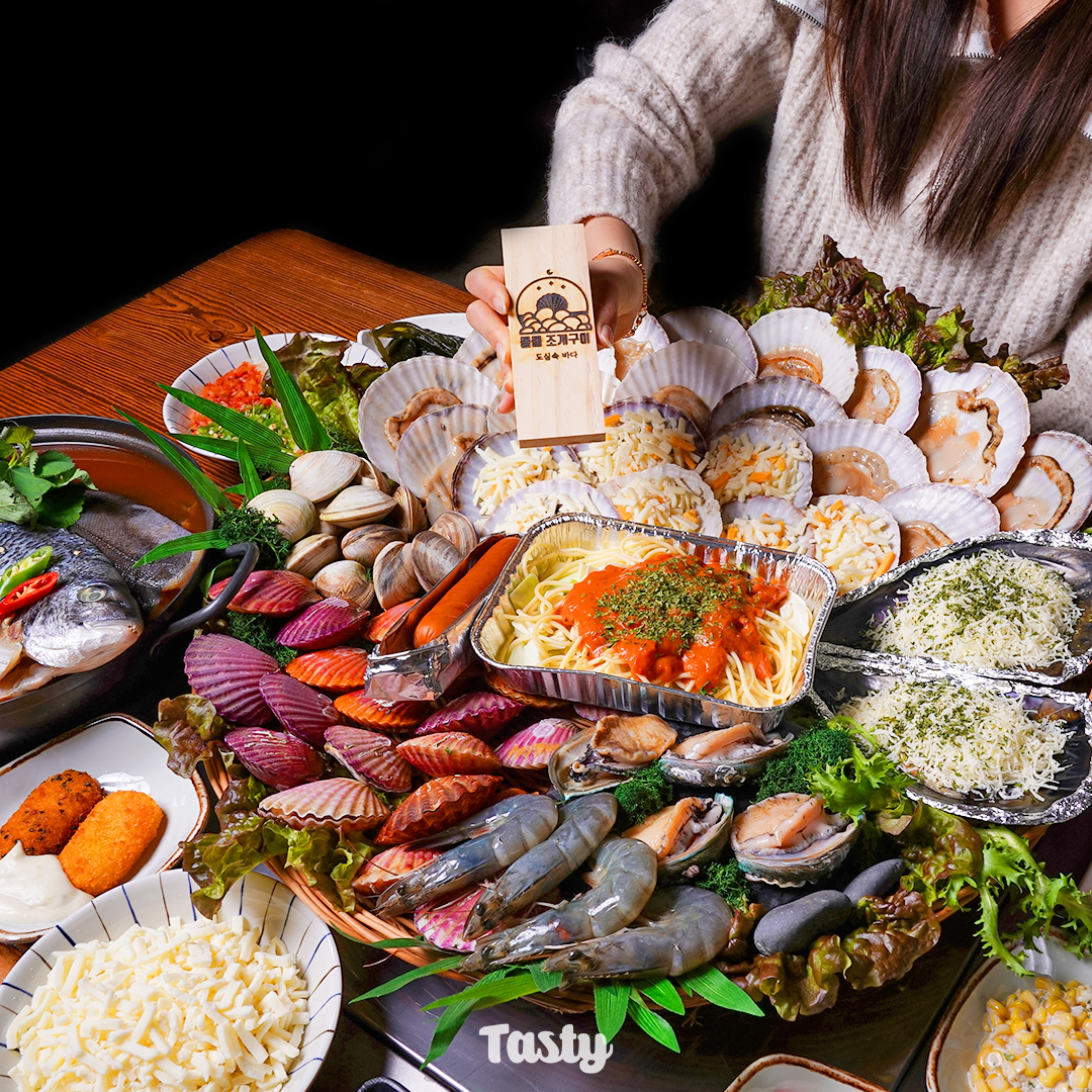 몽돌조개구이 전경