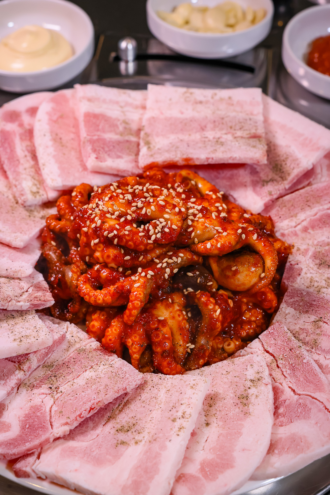 평화숯불쭈꾸미 내부