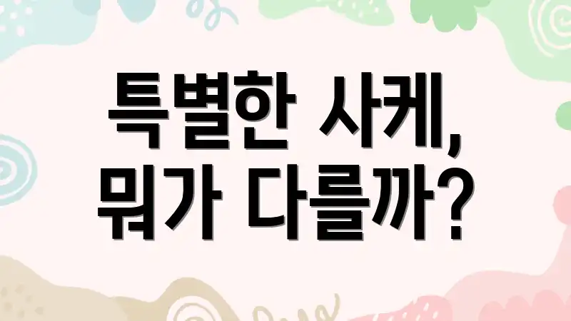 특별한 사케, 뭐가 다를까?